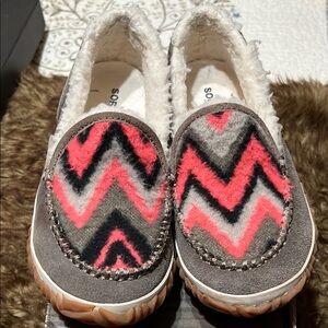 Sorel Women's Tremblant Blanket II Shoes - Brown